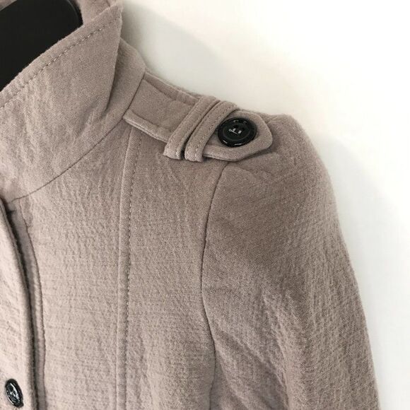 Zara Woman Wool Blend Jacket Women's Size Small Cropped 3-Button Fully Lined - Picture 5 of 10